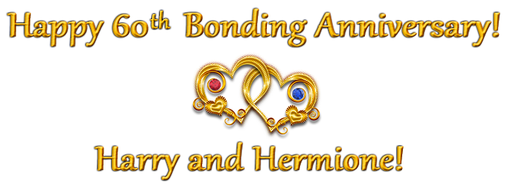 Happy 60th Bonding Anniversary! Harry and Hermione!